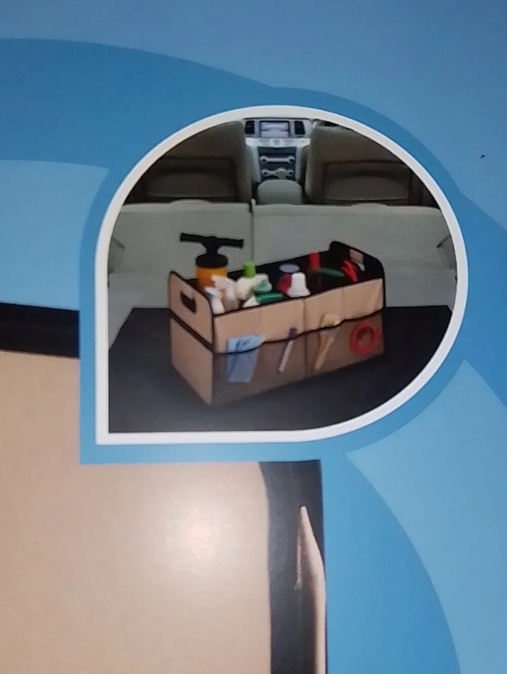 Folding Trunk Organizer with Handles